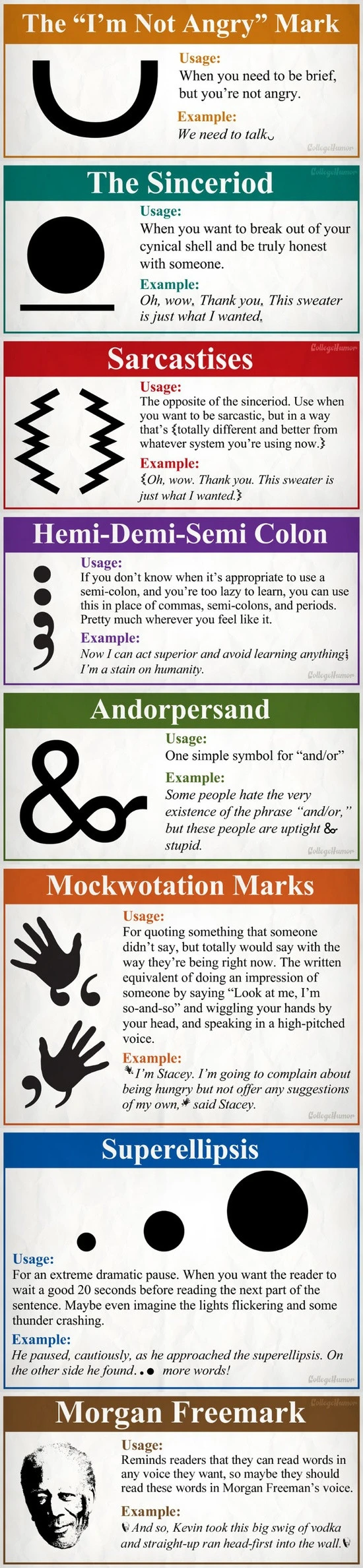 Eight New Punctuation Marks That Are Necessary For Modern Writing Enhancing Clarity And Communication In Digital Text.